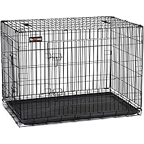 Amazon.co.jp: FEANDREA 犬ケージ 中大型犬用 122x74.5x80.5cm 室内外